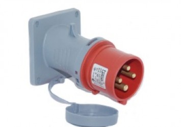 4x16A – Đầu cắm gắn âm loại nghiêng (IP44) 3122-318-1600